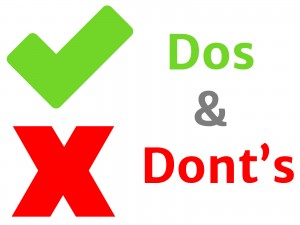 dos and donts- image by www.plancessjee.com
